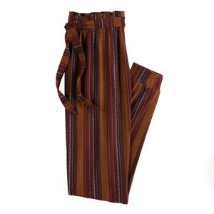 Suedes Jersey Paper Bag Waist Joggers